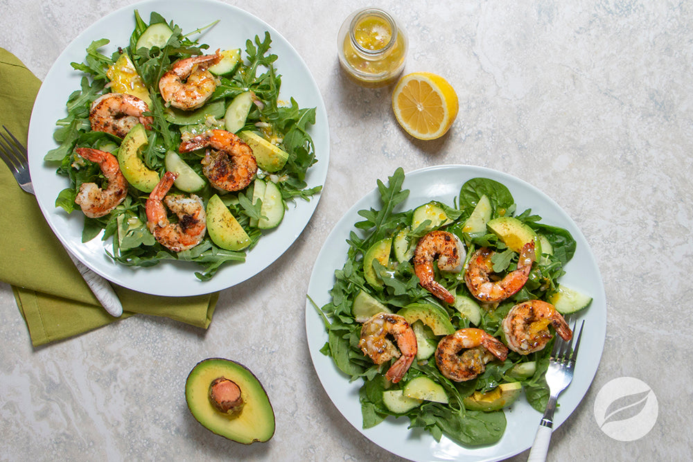 Chipotle Shrimp & Avocado Salad