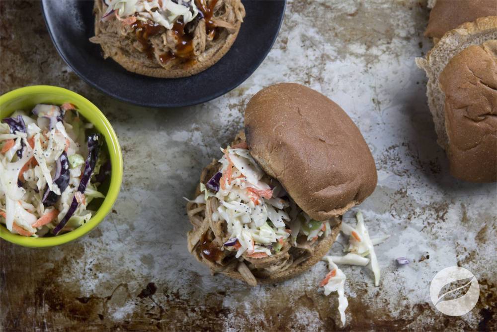Agave BBQ Pulled Pork Sandwiches