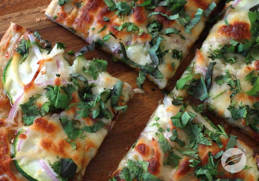 Sweet & Spicy Thai Pizza